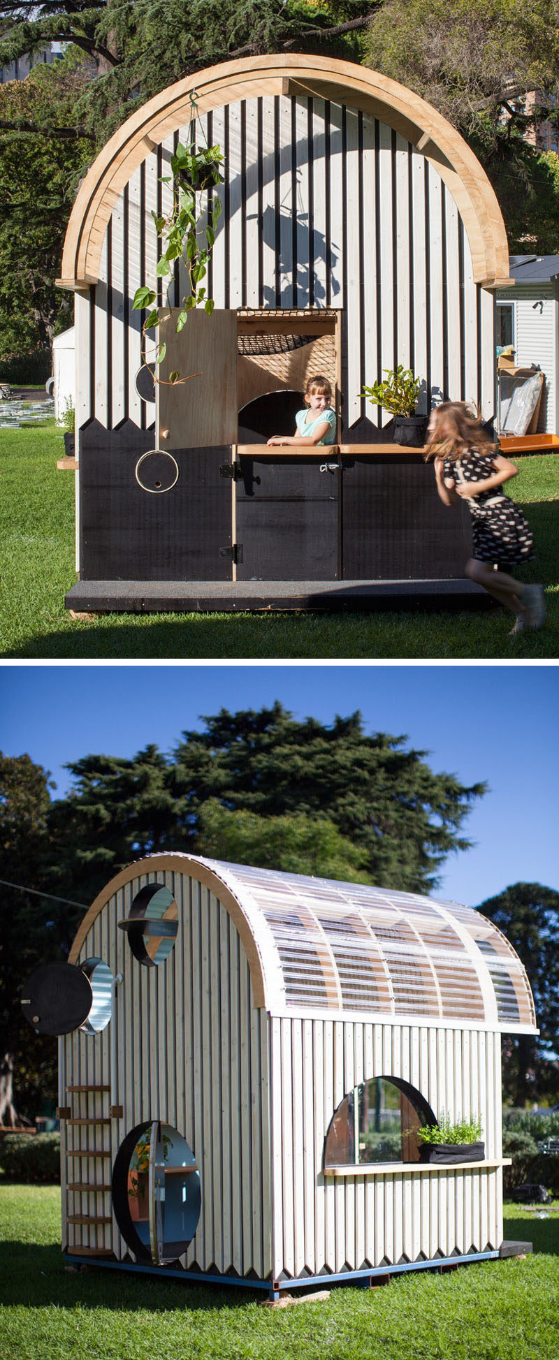 This Modern Playhouse Is Designed For Kids