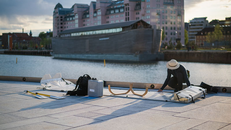 This Canoe For Two FOLDS Away Into A Box