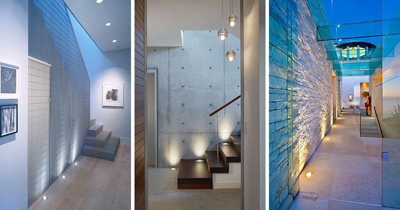 7 Interiors That Use Dramatic Uplighting To Brighten A Space