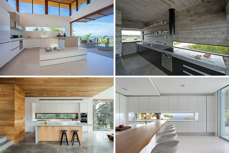 12 Inspirational Examples Of Letterbox Windows In Kitchens