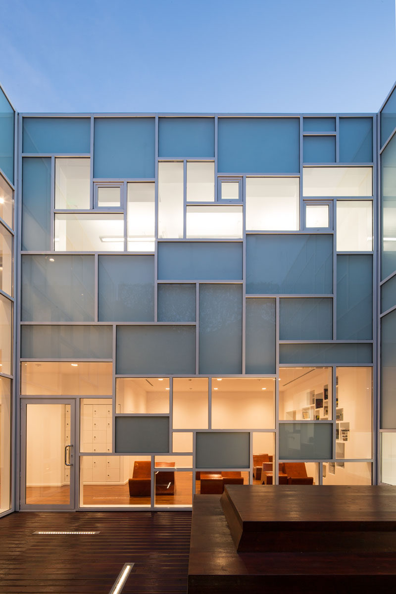 This Photography Museum Has Mondrian Inspired Window Layout