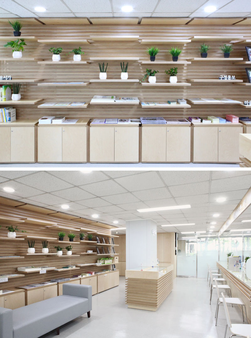 Shelving Idea This Wood Slot Wall Can Reposition Shelves Anywhere