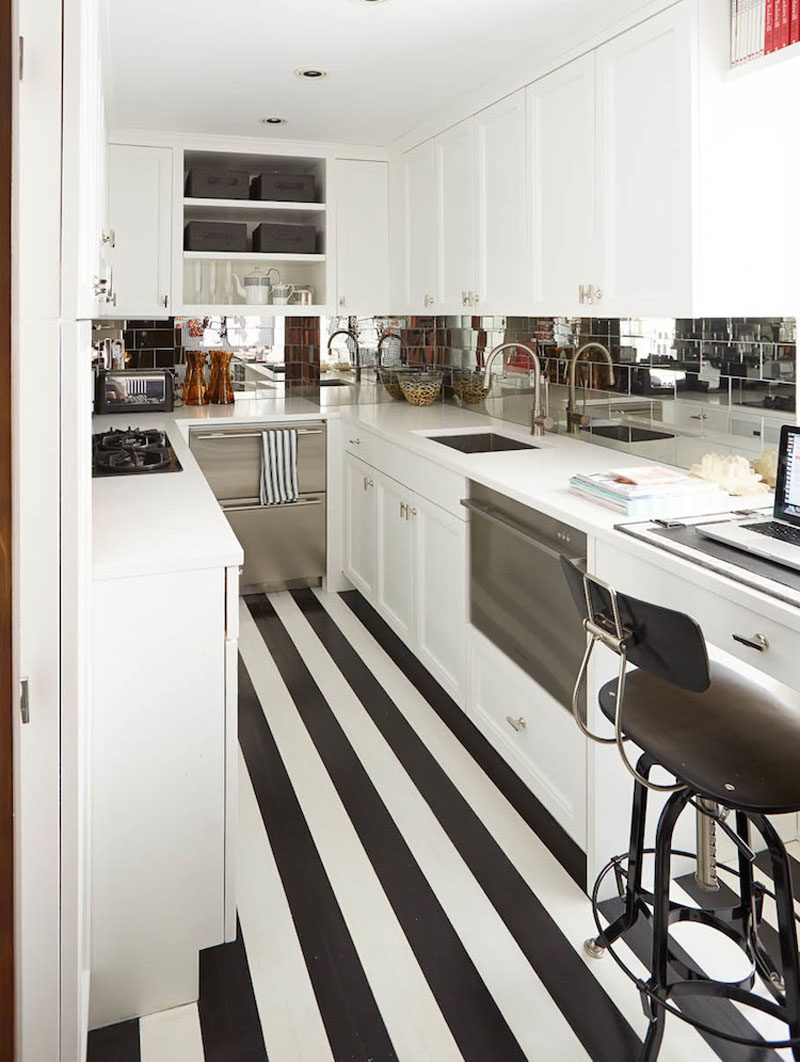 7 Examples Of Striped Floors In Contemporary Homes