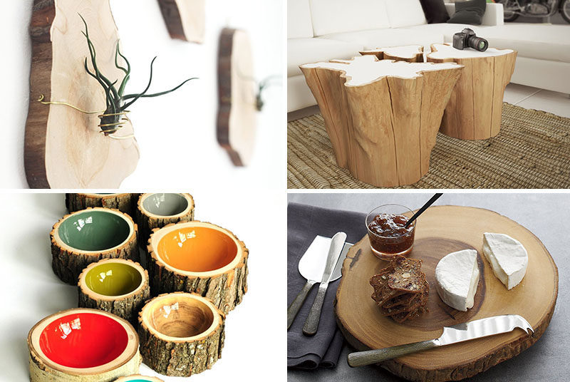 9 Ideas For Including Tree Stumps In Your Home Decor