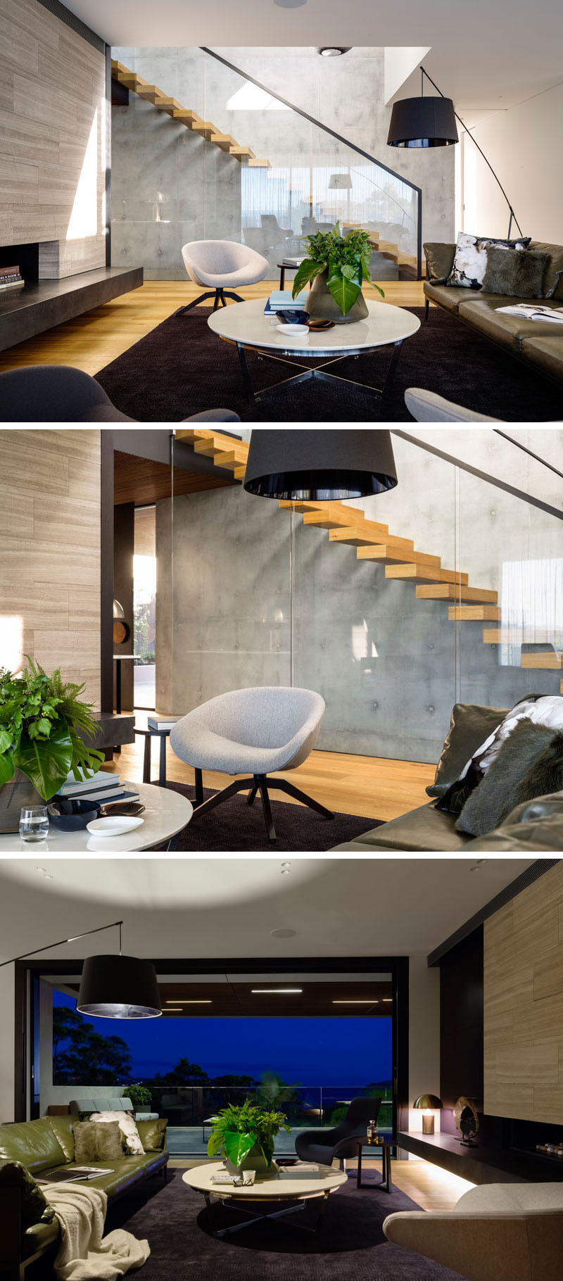 A new home designed to be modern but warm with a casual elegance