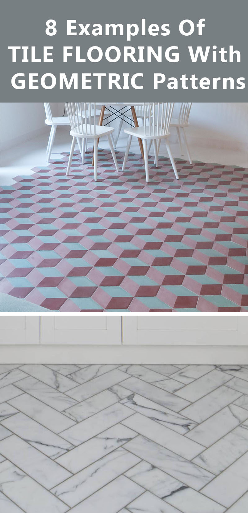 8 Examples Of Tile Flooring With Geometric Patterns