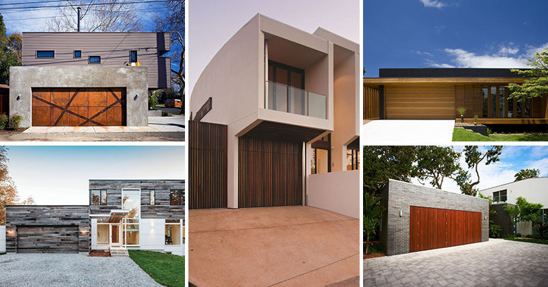 18 Inspirational Examples Of Modern Garage Doors