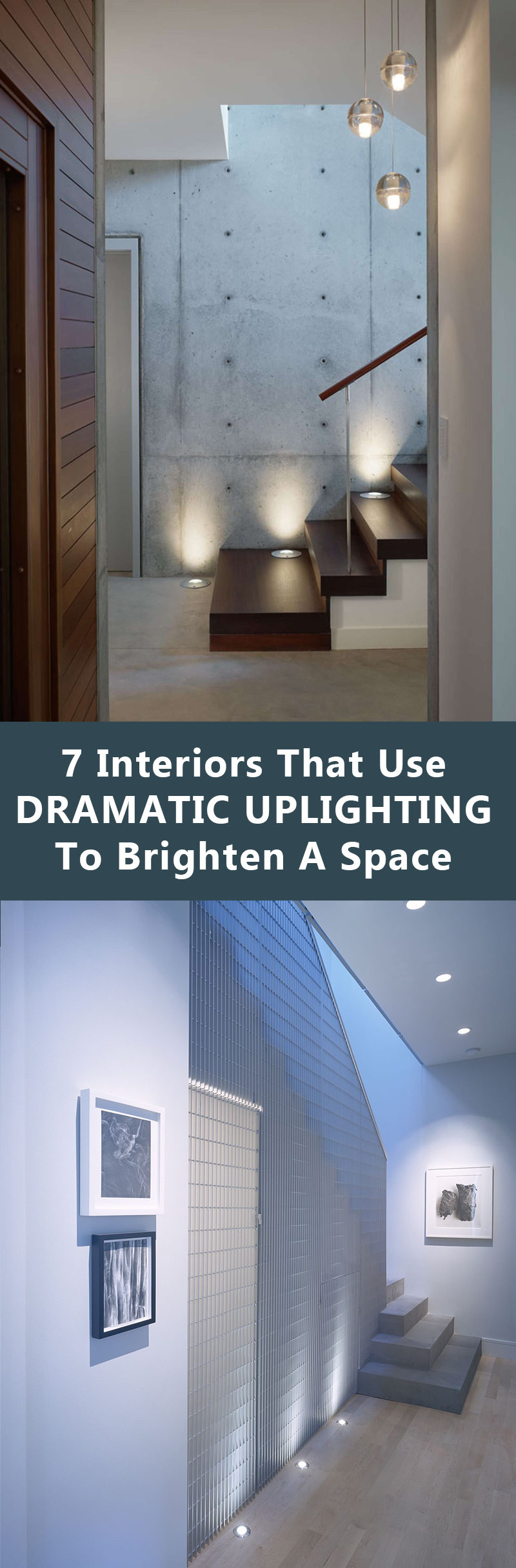 7 Interiors That Use Dramatic Uplighting To Brighten A Space