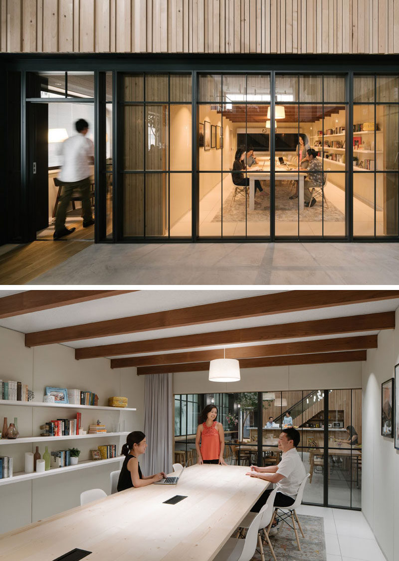 Have a look inside the new Airbnb offices in Tokyo, Japan.