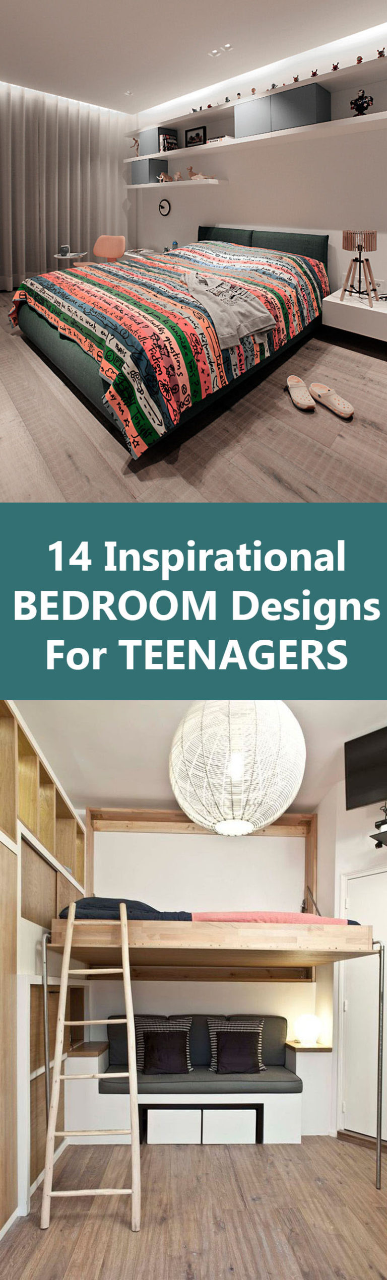 14 Inspirational Bedroom Design Ideas For Teenagers