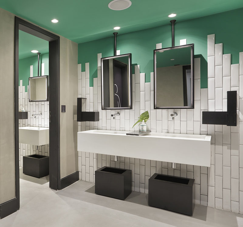 BATHROOM TILE DESIGN IDEA - Stagger Your Tiles Instead Of Ending In A Straight Line
