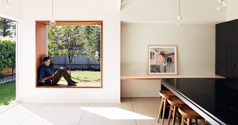 Window Seat Idea - Outline It With Wood