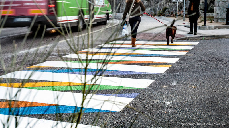 Colorful And Artistic Crosswalks Are Showing Up On The Streets Of Madrid