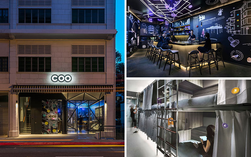 Recently opened in Singapore is COO, a new boutique hostel aimed at millennials, that has a bar, a bistro, an outdoor space, and a social app.