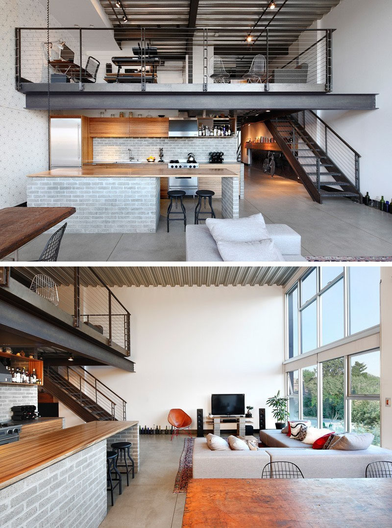 SHED Architecture & Design completed the remodel of a loft in the Capitol Hill area of Seattle, Washington.