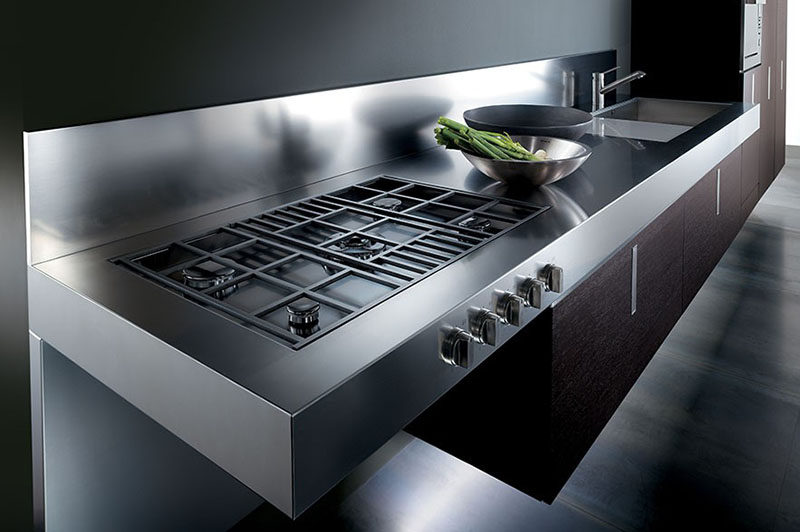 KITCHEN DESIGN IDEA - Integrate your cooktop with your kitchen counter