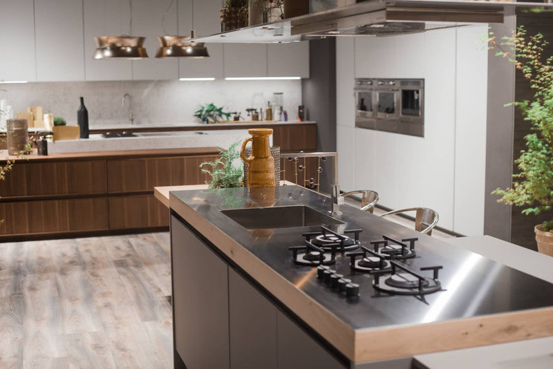 Kitchen Design Idea - Integrated Cooktop Counter