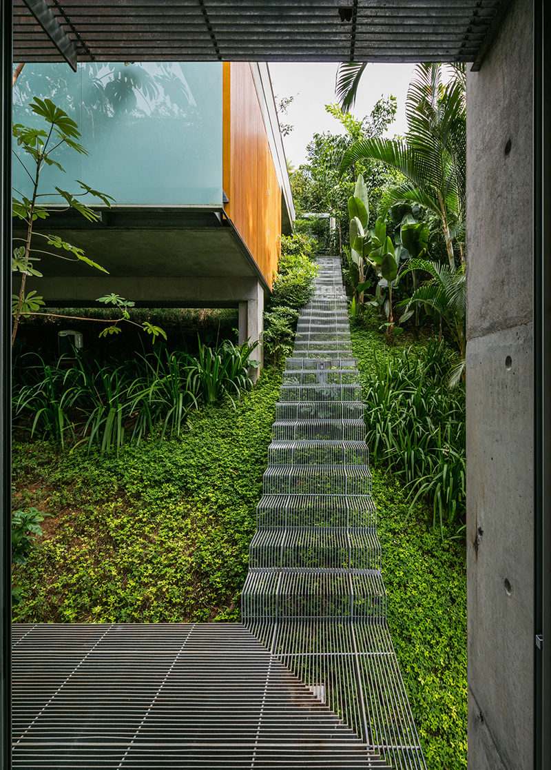 Landscape Design Idea - install low impact stairs for when you don't want to disturb the environment and ecosystems of the area.