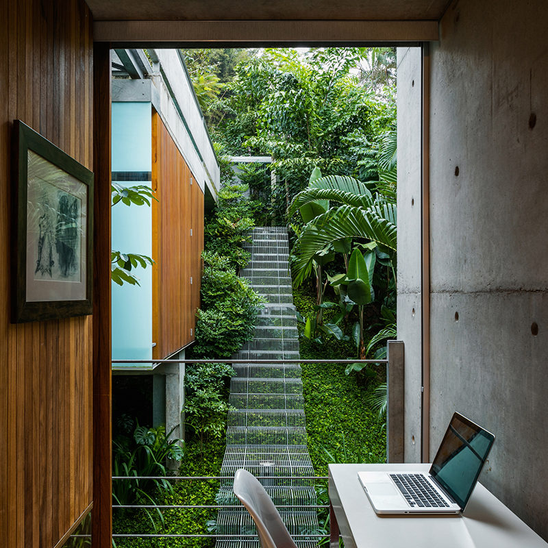 Landscape Design Idea - install low impact stairs for when you don't want to disturb the environment and ecosystems of the area.