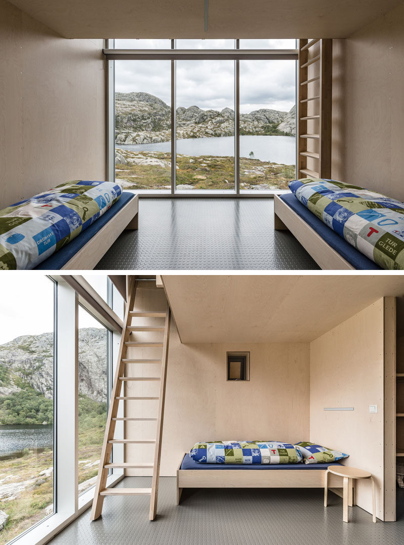 Skåpet Mountain Lodges in Soddatjørn, Norway (Designed by KOKO architects)