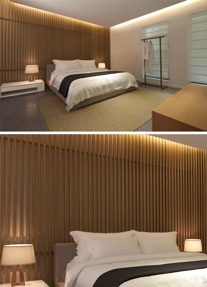 Wall Design Idea - Create A Wooden Slat Feature Wall