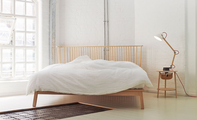 12 Bedside Table Lamps To Dress Up Your Bedroom // Lamp by Ilse Crawford. Manufactured by Wästberg.