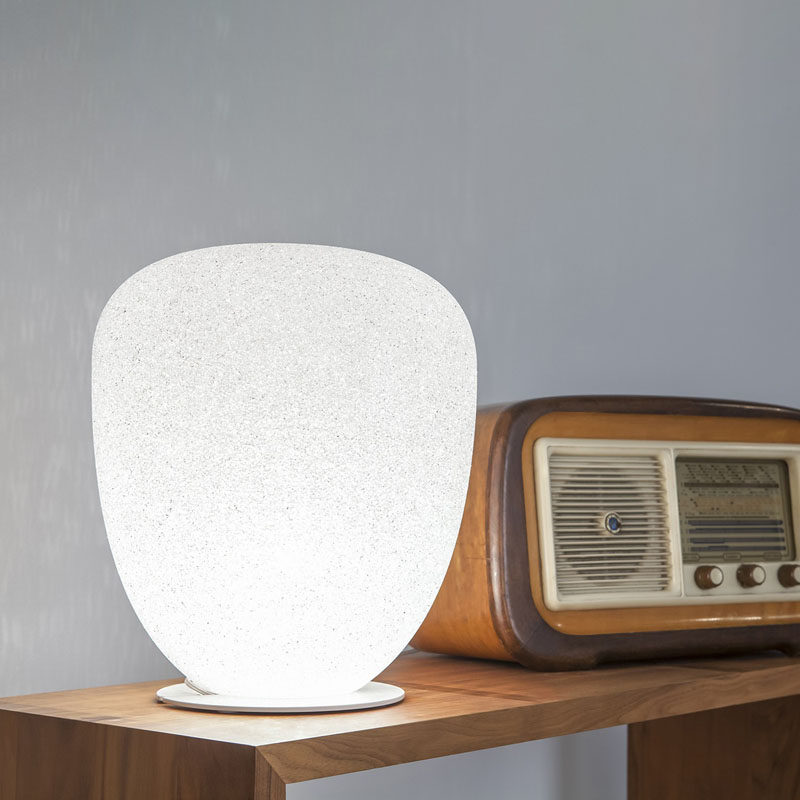 12 Bedside Table Lamps To Dress Up Your Bedroom // Sumo m02 lamp by Lumen Center Italia.