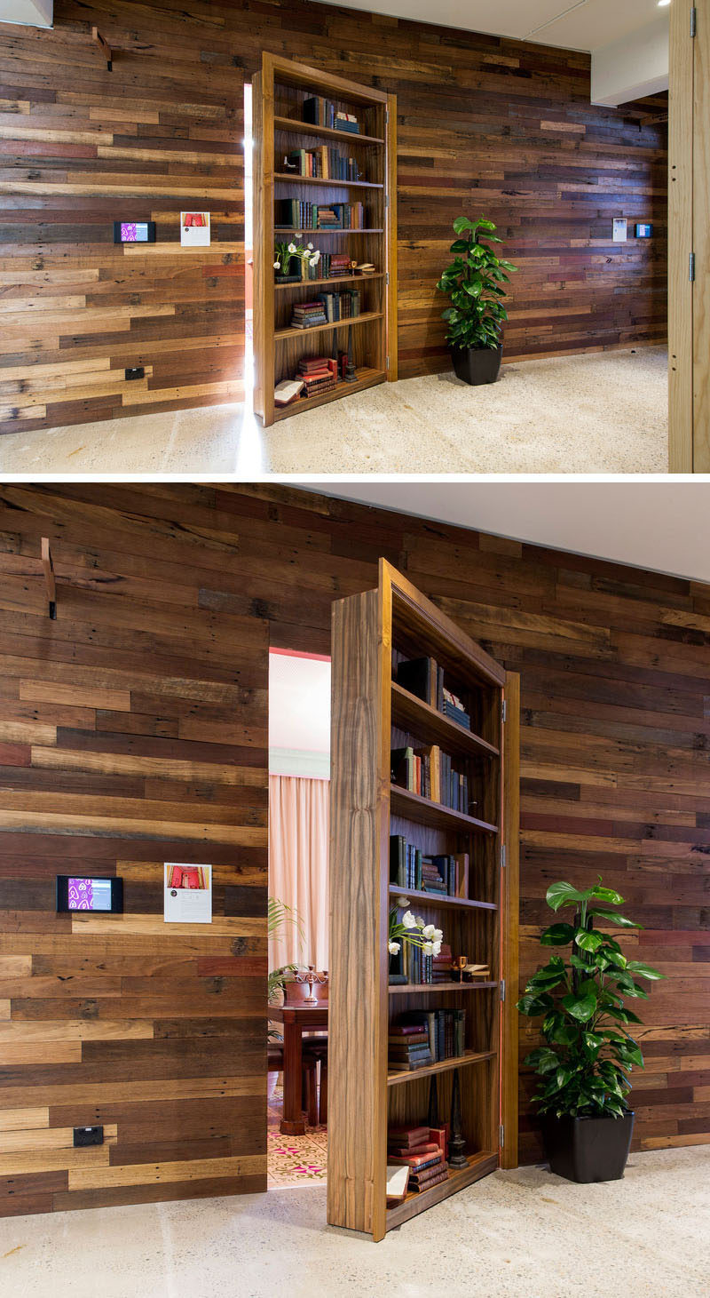 Interior Design Ideas - 5 Alternative Door Designs For Your Doorways / Hidden Doors