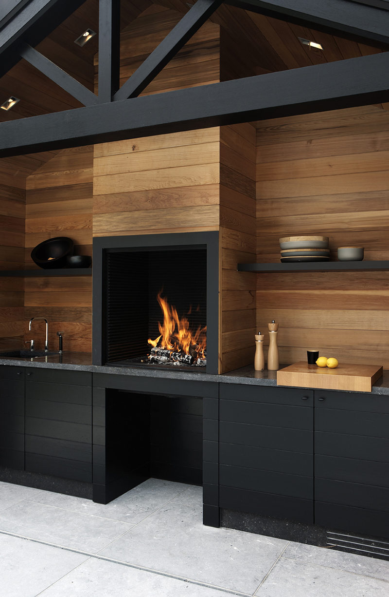 Kitchen Design Ideas - Include A Built-In Wood Fire Oven Or Pizza Oven Into Your Kitchen