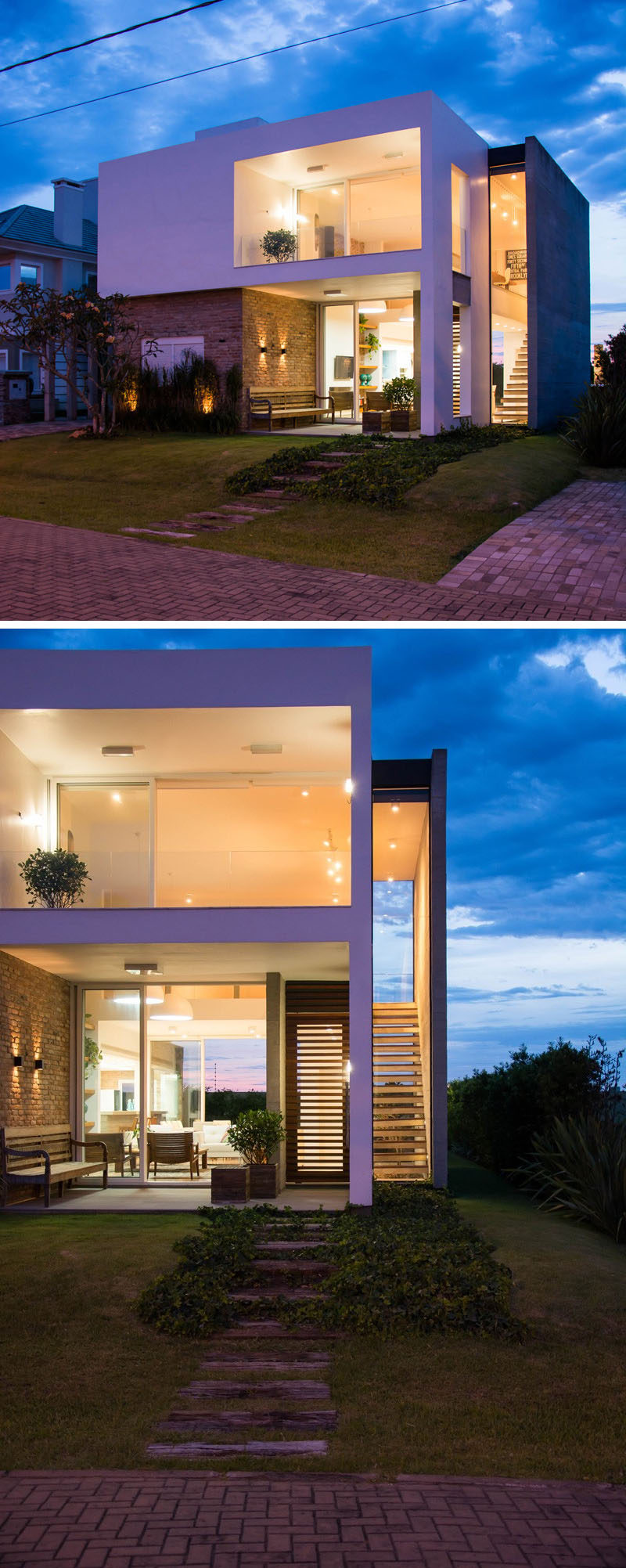 ESTUDIO 30 51 designed Casa Ventura M22, a residence for a family in Rio Grande do Sul, Brazil.