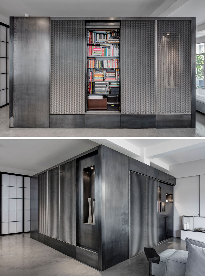 This apartment's industrial interior was inspired by the old factory ...