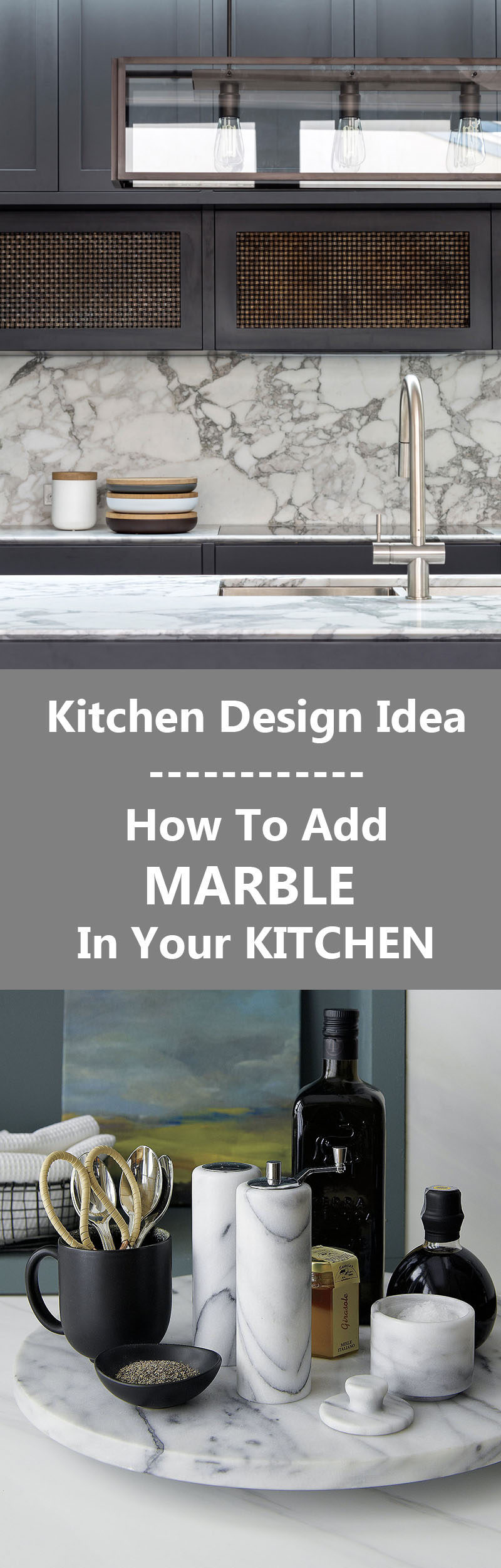 Kitchen Design Idea - How To Add Marble In Your Kitchen