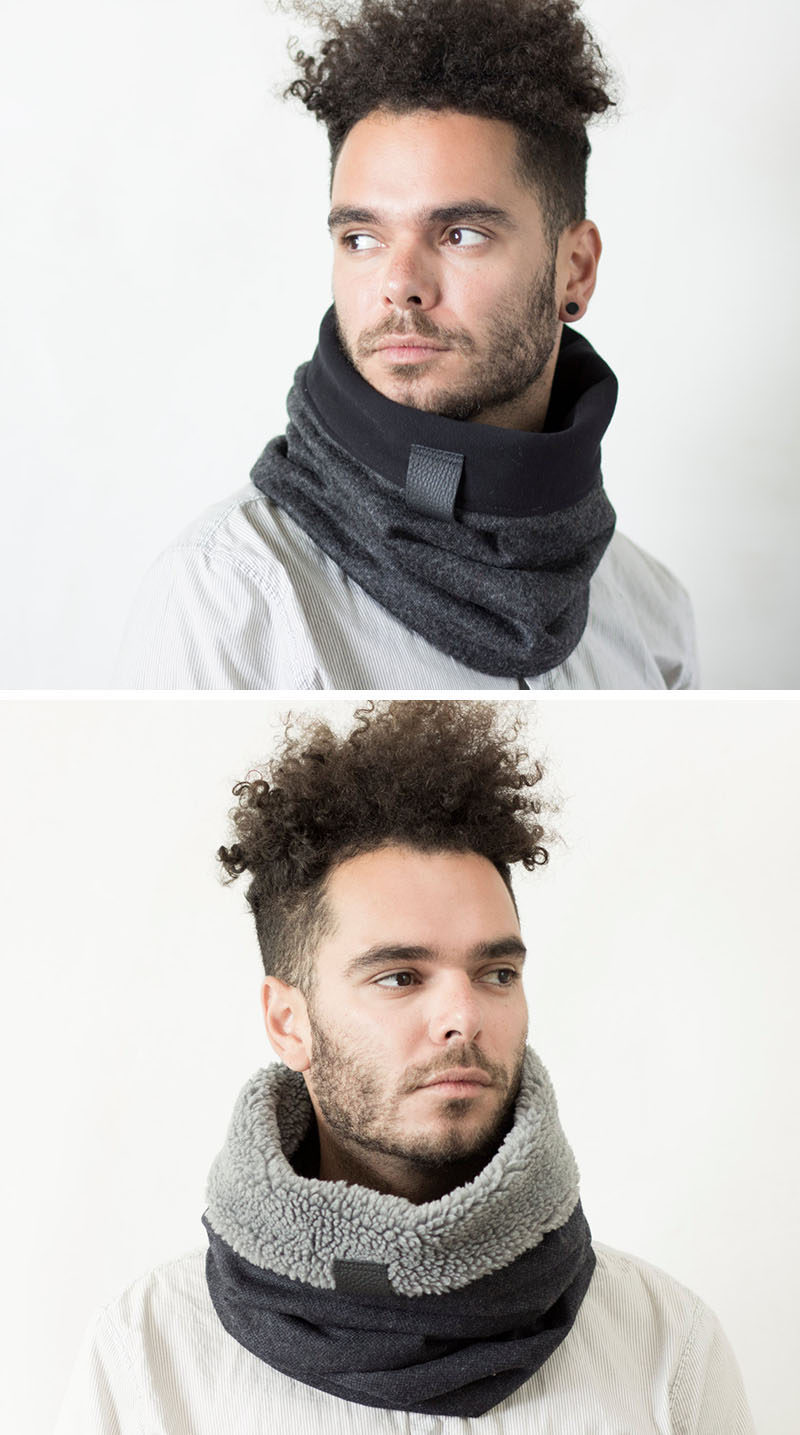 The Ultimate Gift Guide For The Modern Man (40+ Ideas!) // A Scarf-Hood Combo