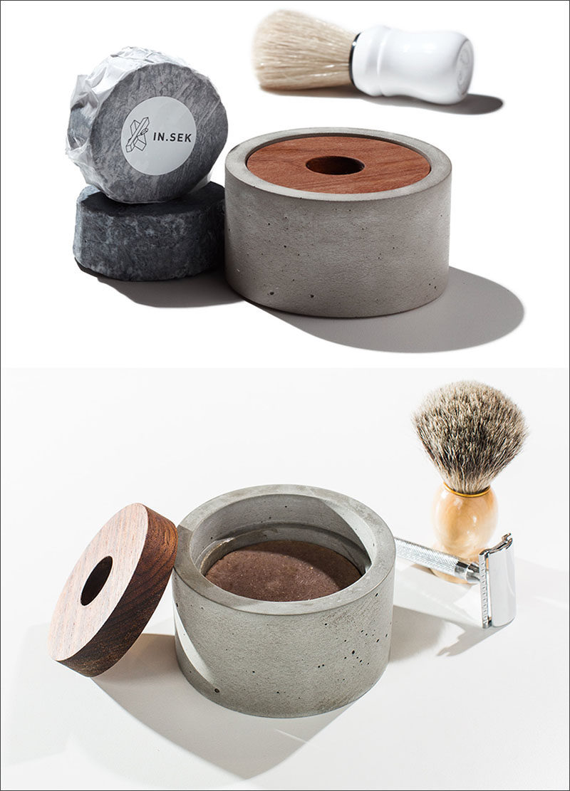 The Ultimate Gift Guide For The Modern Man (40+ Ideas!) // A Concrete Shaving Kit