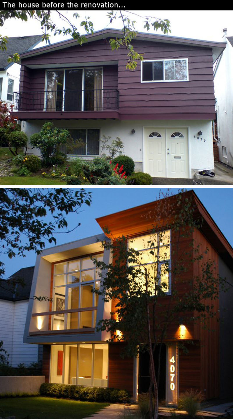 House Renovation Ideas - 17 Inspirational Before & After Projects // This 1960’s “Vancouver Special” house in Vancouver’s Dunbar neighbourhood received a complete redesign. 