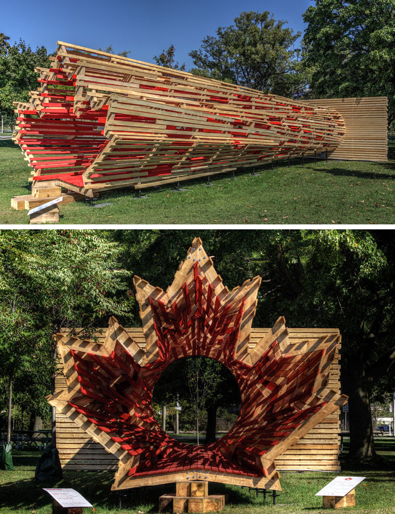 Hungarian Architects Have Created A Sculptural Memorial To Honor Hungarian Refugees And Thank Canadians