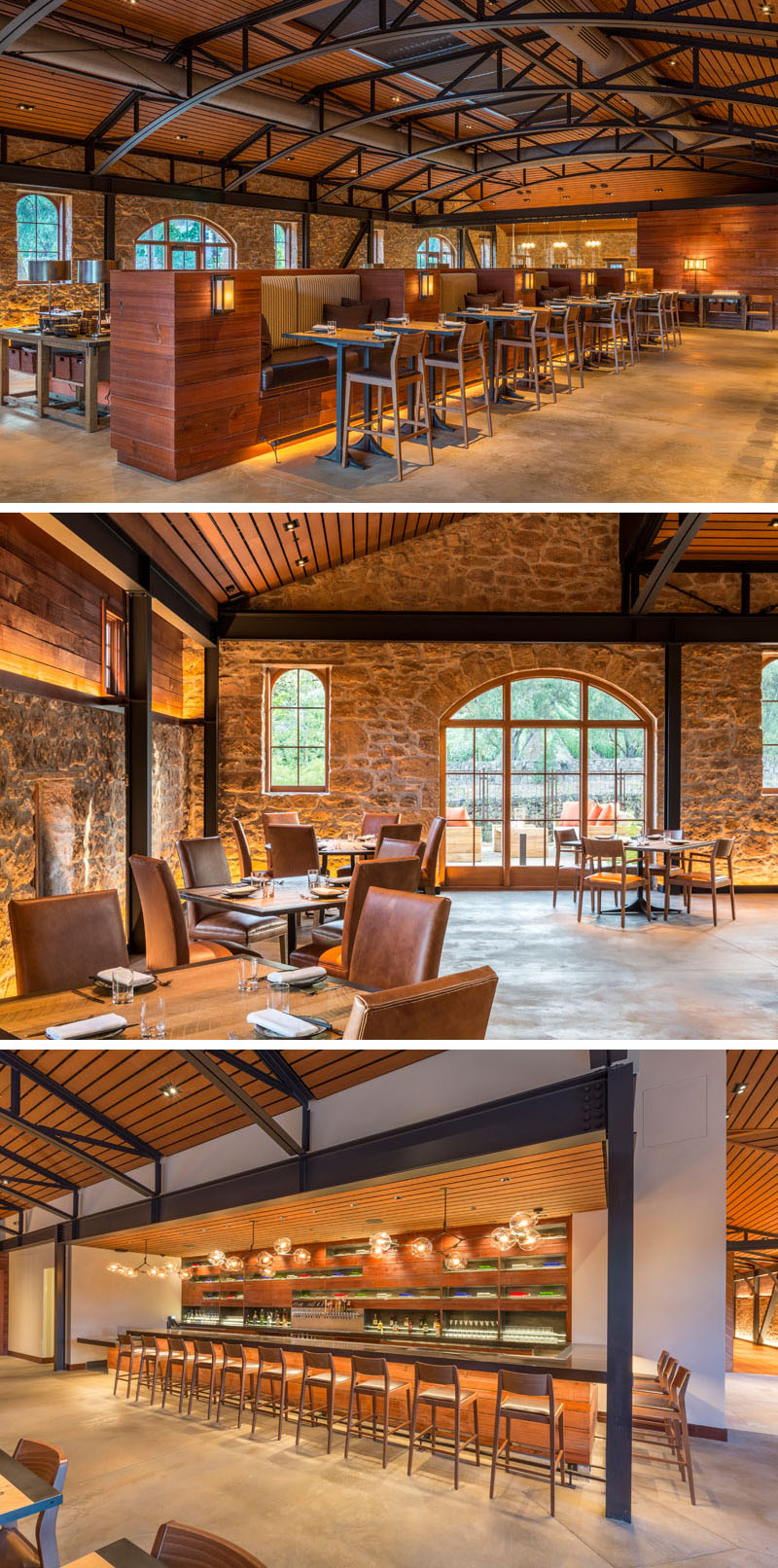 Rustic Modern Winery Architecture