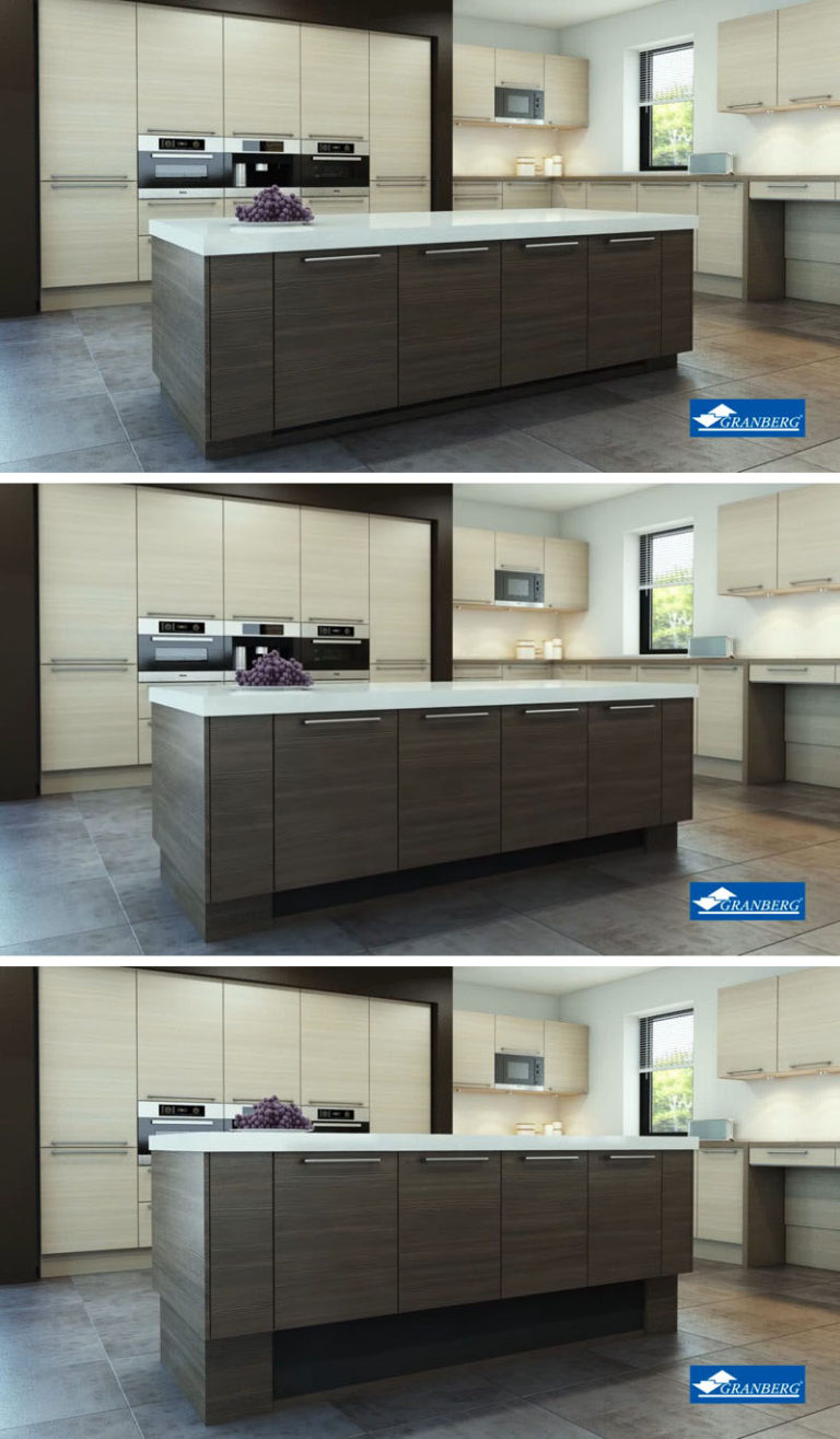 Kitchen Design Idea Adjustable Height Kitchen Island