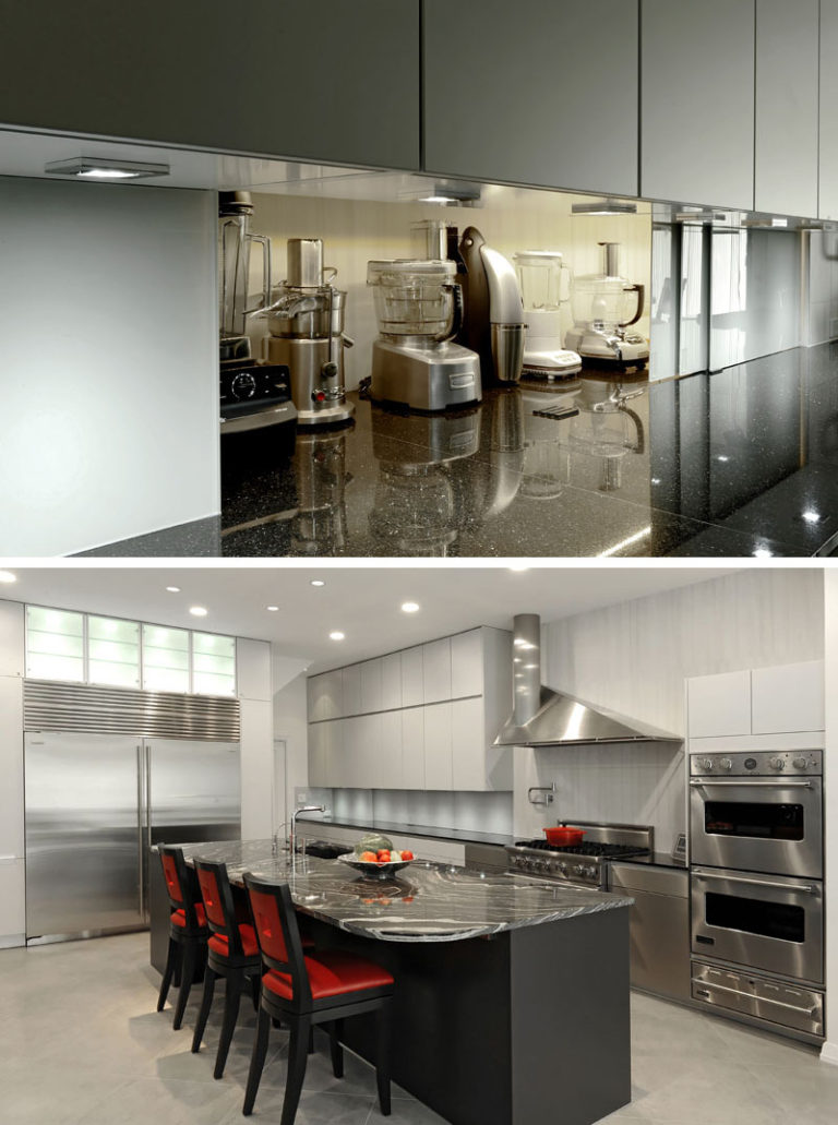 Kitchen Design Idea Store Your Kitchen Appliances In An Appliance Garage