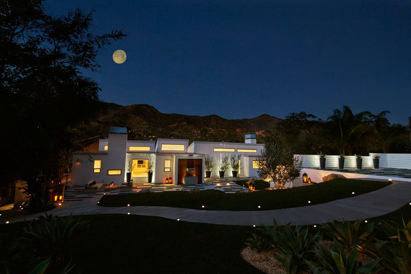 Originally built in 1977, this home in Montecito, California, has been given a contemporary update.