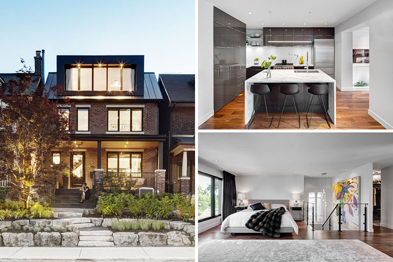 Canadian based firm Post Architecture were taked with bringing this century-old residential home in Toronto, up to modern day standards.