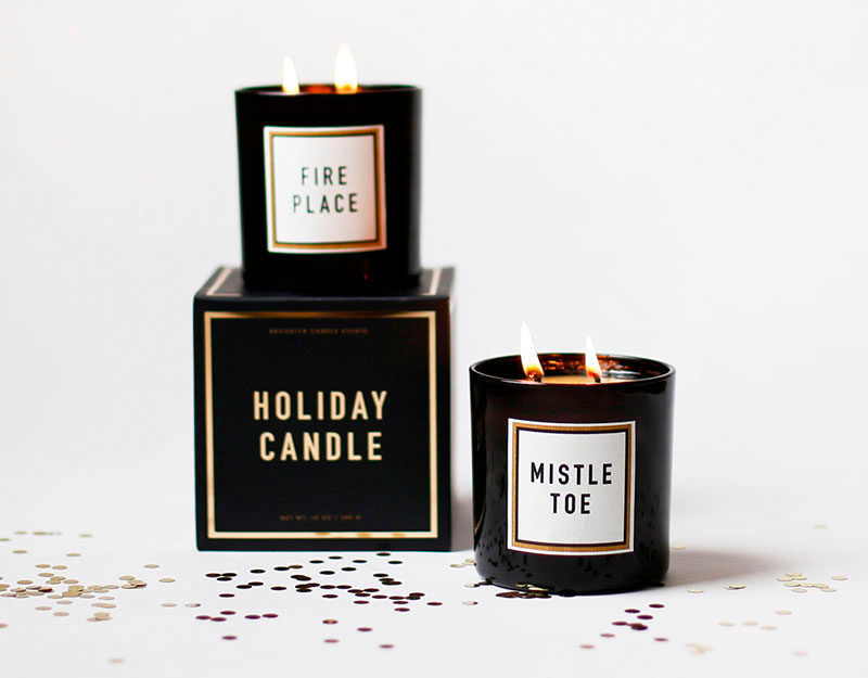15 Host(ess) Gifts To Make You The Favorite Guest // A candle will always be appreciated no matter the season, but a festive holiday inspired one is particularly good around this time of year.