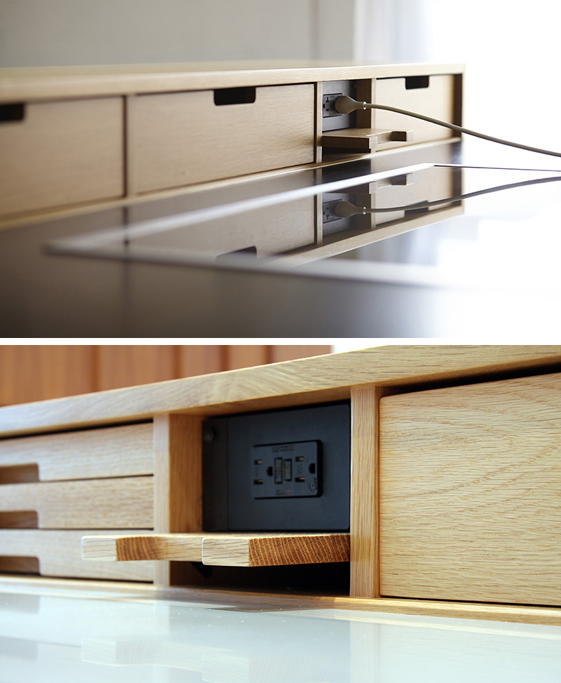 Kitchen Design Idea Hide Your Electrical Outlets