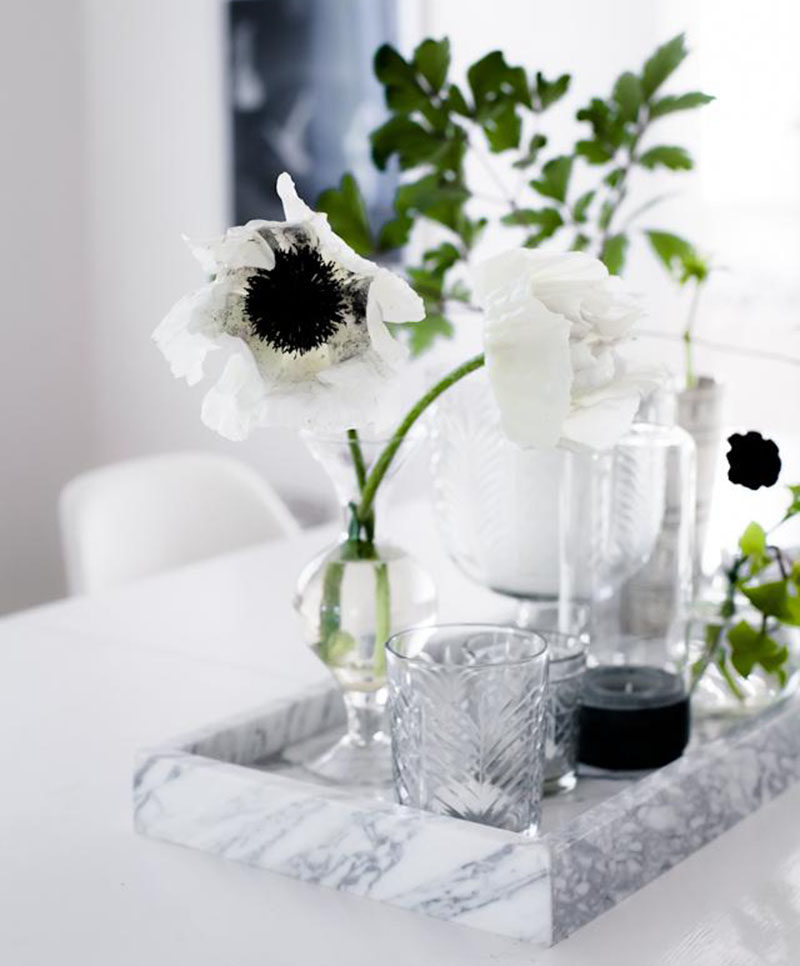 Dining discount room tray