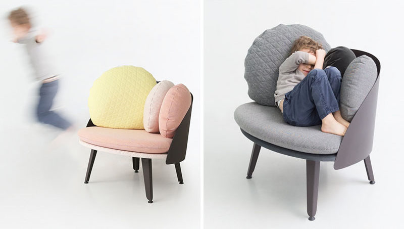 kids fluffy chair