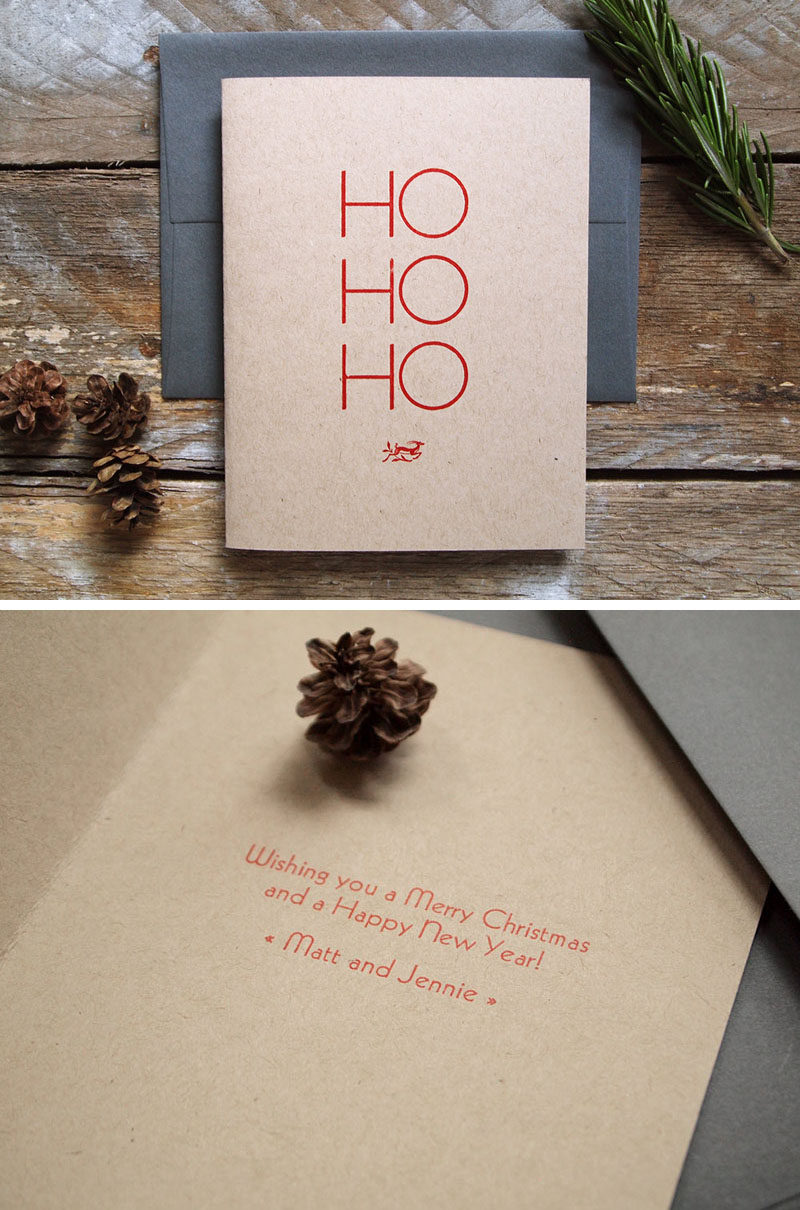 14 Modern Christmas Cards To Keep Your Holidays Classy