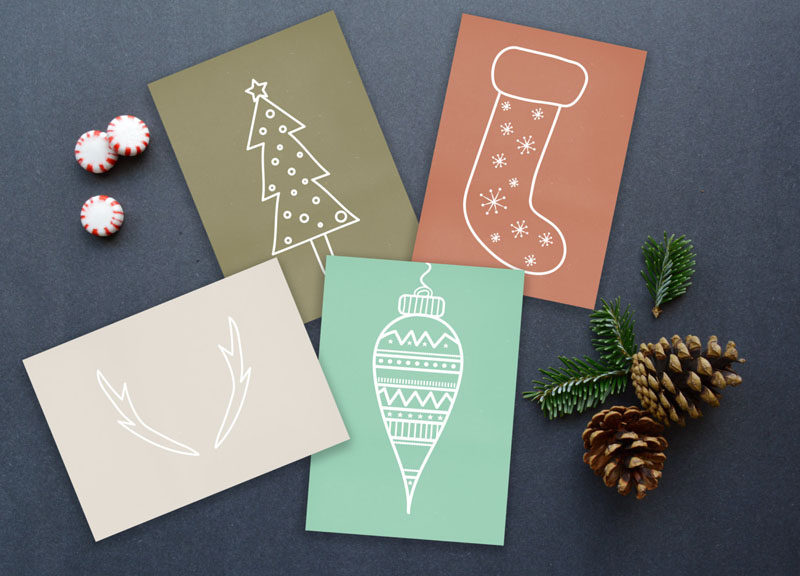 14 Examples Of Modern Christmas Cards To Keep Your Holidays Contemporary