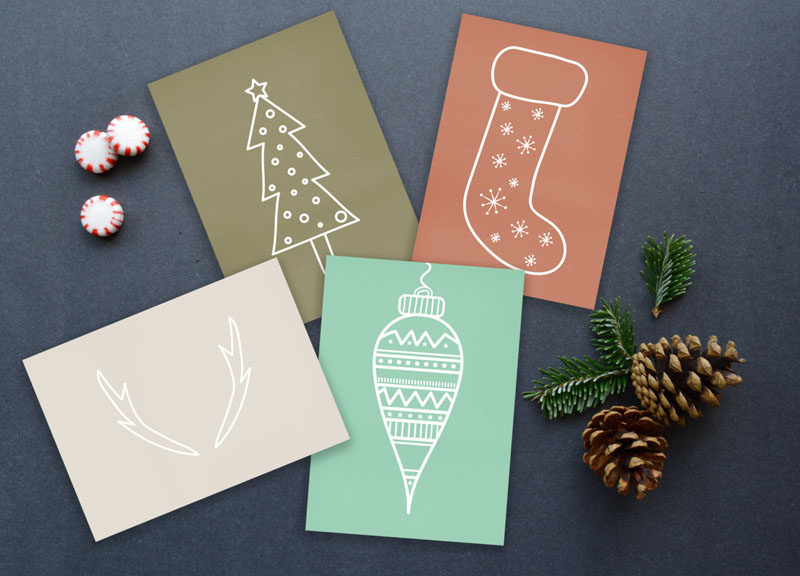 14 Modern Christmas Cards To Keep Your Holidays Classy