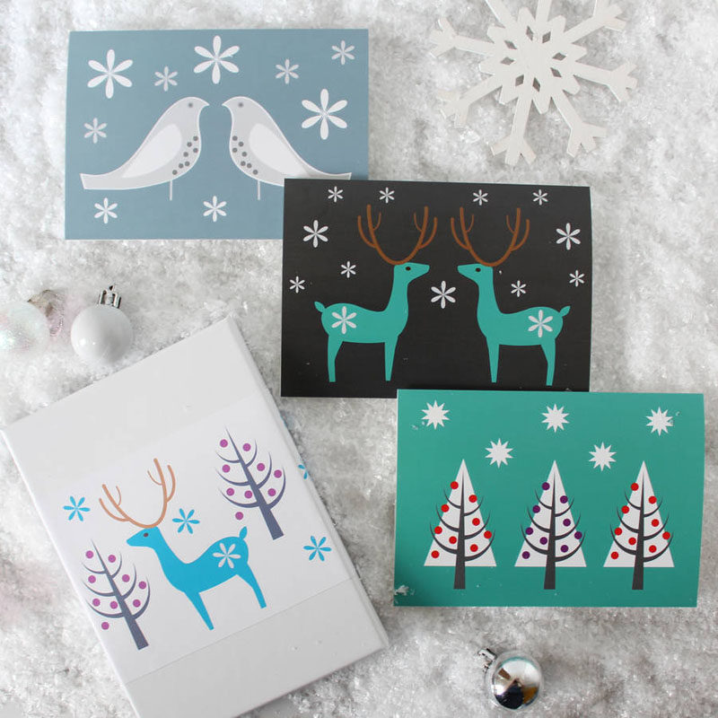 14 Examples Of Modern Christmas Cards To Keep Your Holidays Contemporary