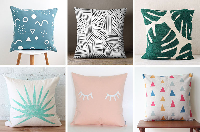 Home Decor Ideas - Liven Up Your Living Room With Some Colorful And Fun Throw Pillows (27 Ideas!)